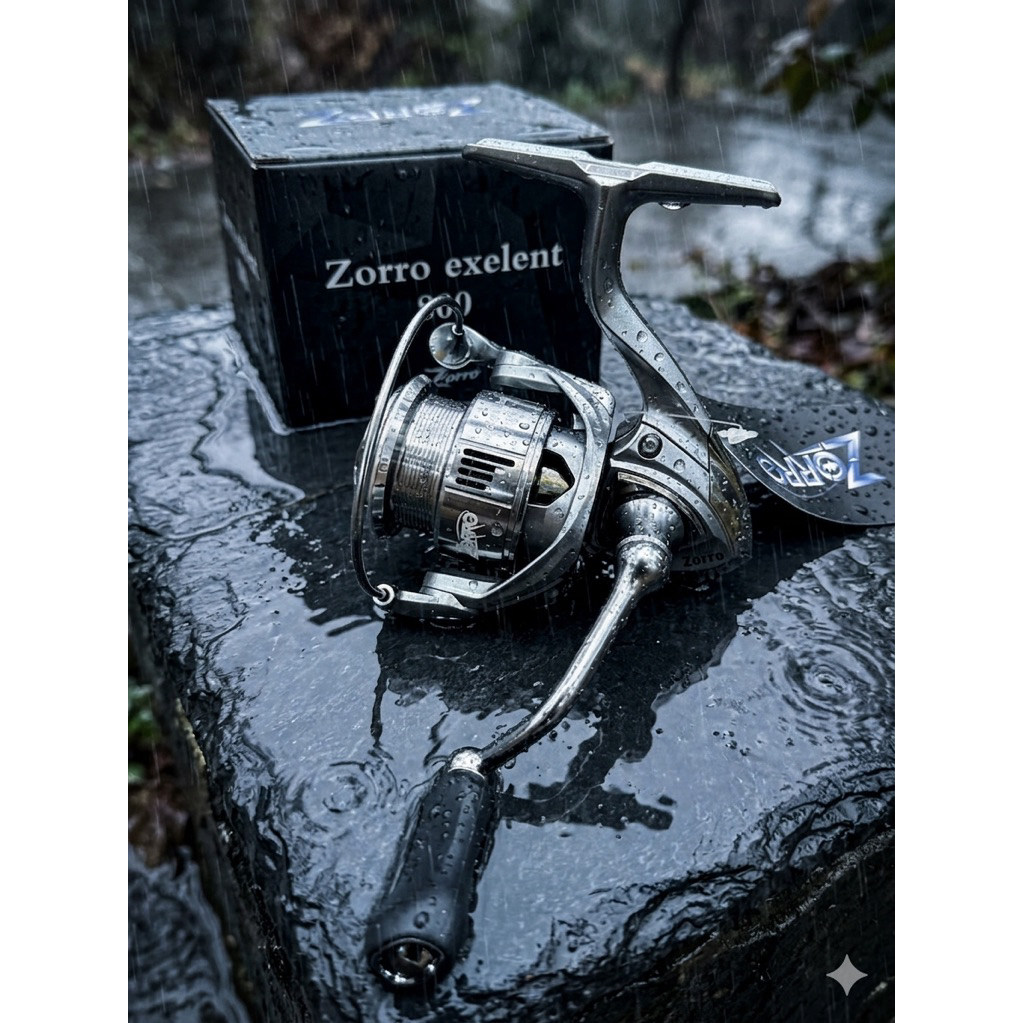 reel mini sw zorro  exelent 800 power handle