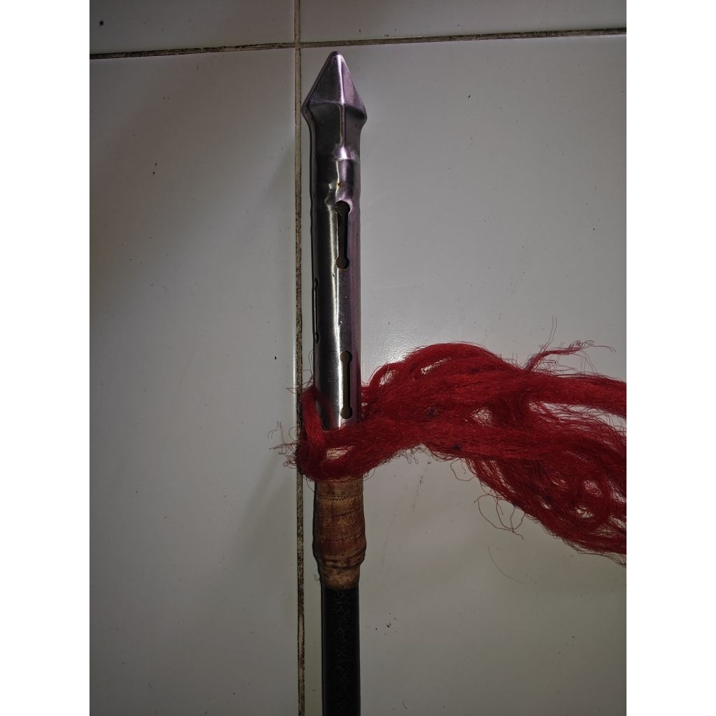 Tombak fiber wushu hitam preloved
