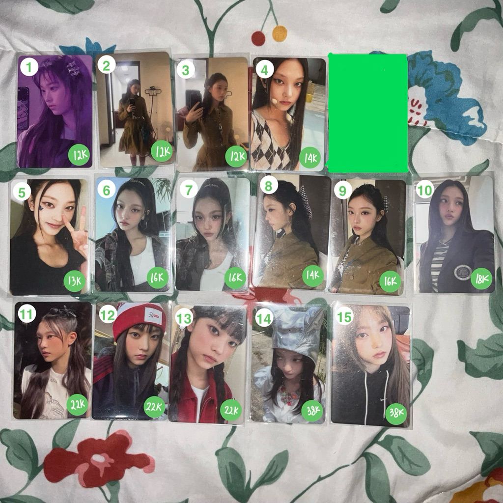 [WAJIB CO PACK] START FROM 10k OFFICIAL PHOTOCARD PC DANIELLE MINJI HAERIN  NEWJEANS hanni not not b