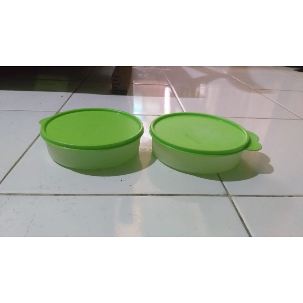 Tupperware bowl hijau 500ml