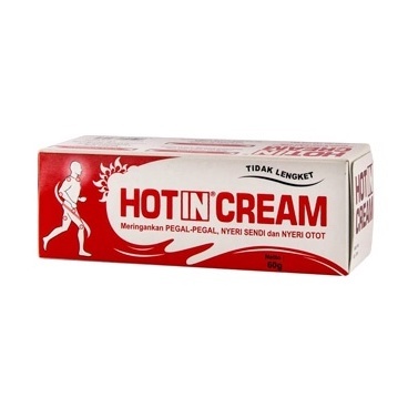 HOT IN CREAM TUBE 60GR merah