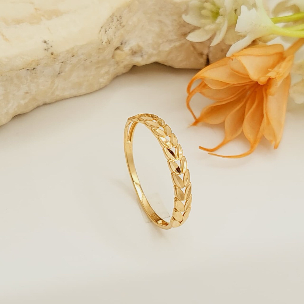 CINCIN DAUN 8KARAT GAJAH SAKTI (L)