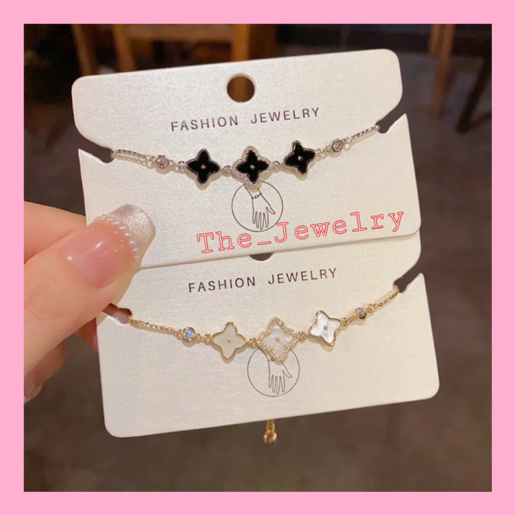 Gelang Serut Xuping mata putih mata hitam gold