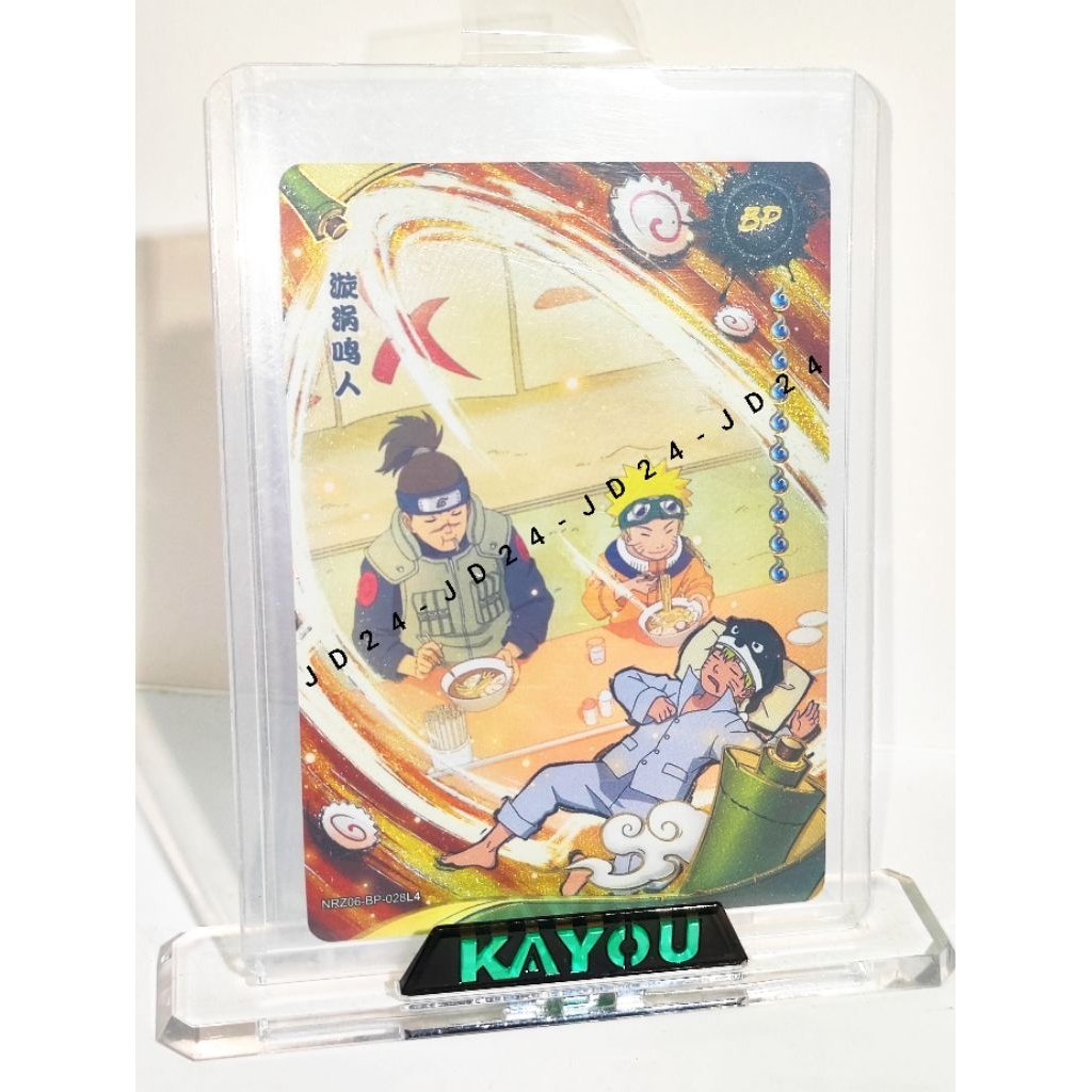 [[ ORI ]] RAW BP 028 KARTU NARUTO KAYOU T4W6