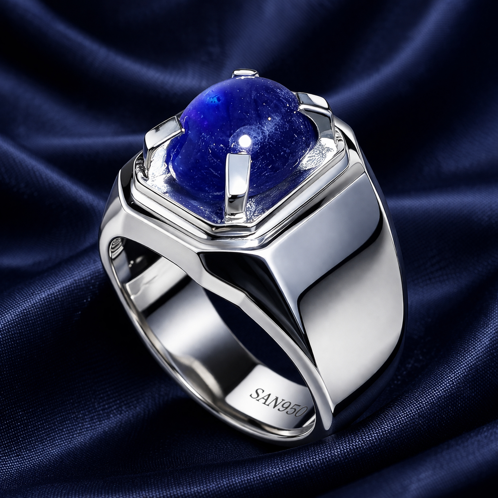 Cincin Emban Ikat Batu Akik Mulia Custom Handmade EB553 - Ring Kosongan Perak 950