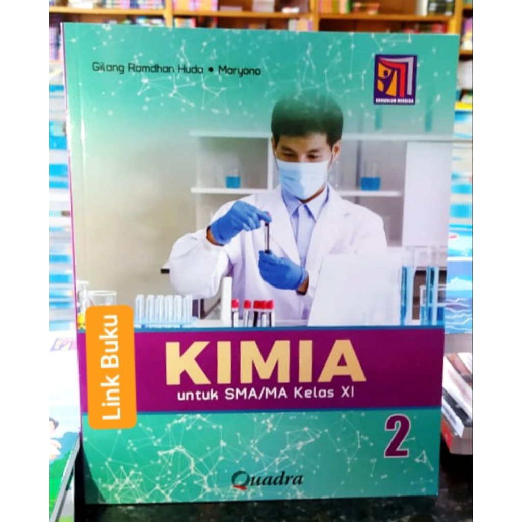 Buku Kimia Kelas 11 SMA Kurikulum Merdeka Quadra