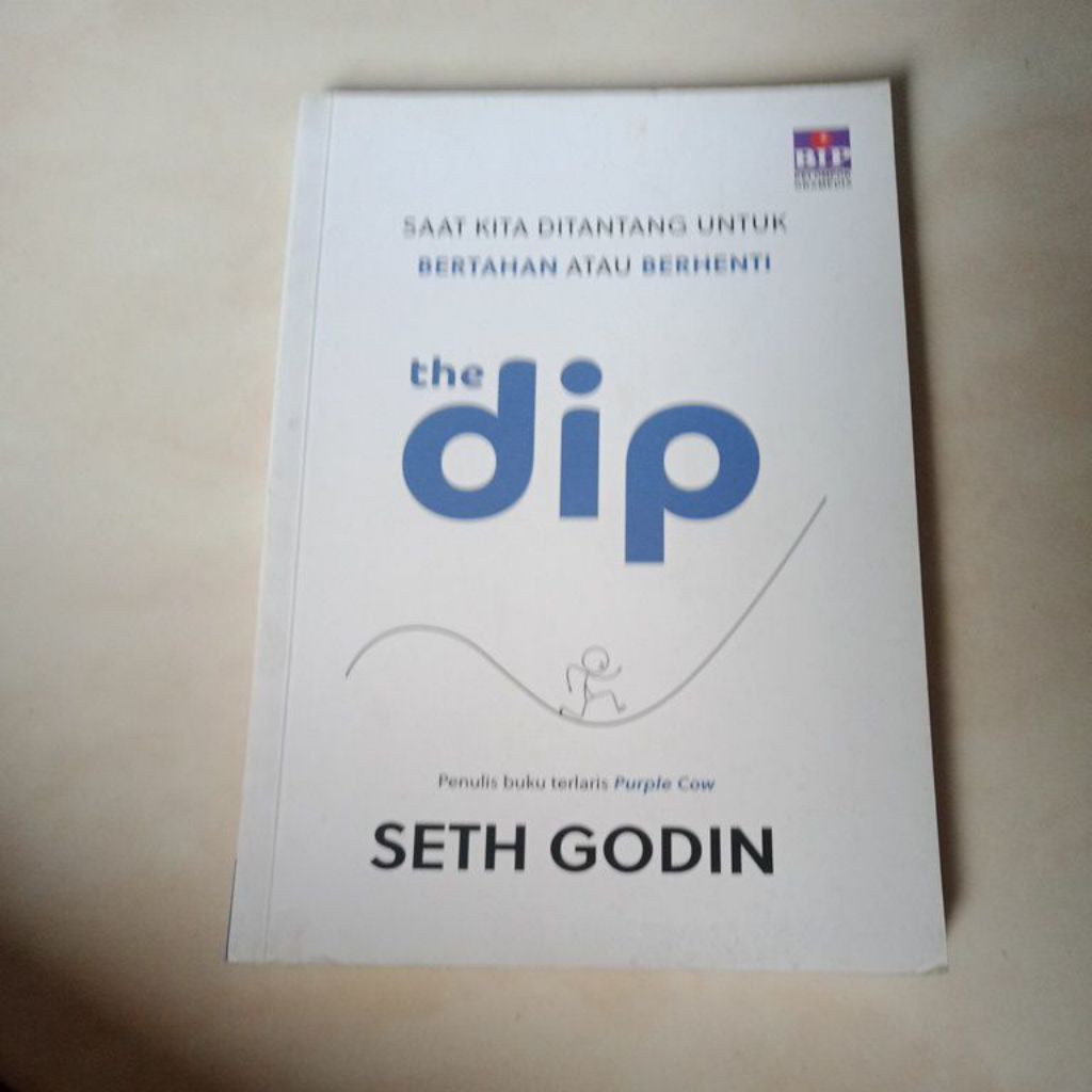 buku The dip - Seth godin