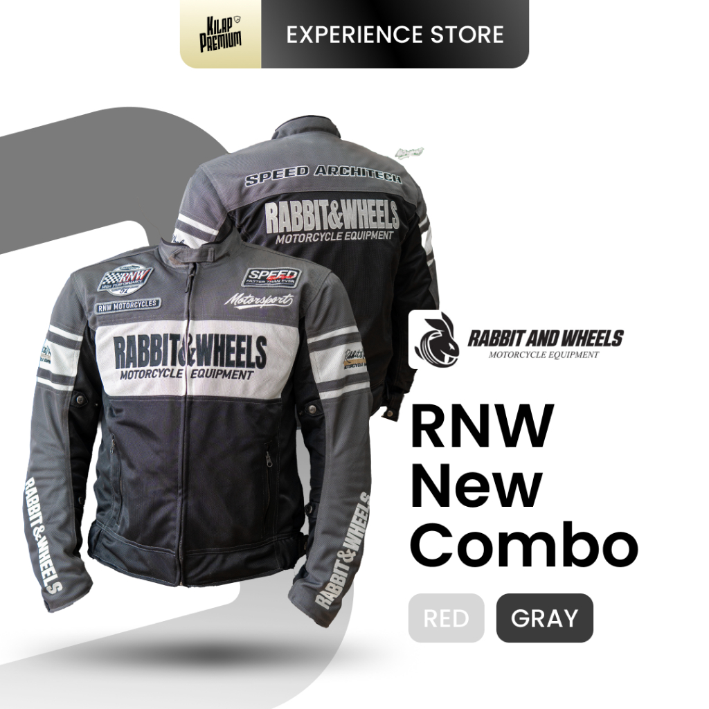RABBIT AND WHEELS NEW COMBO JACKET GREY