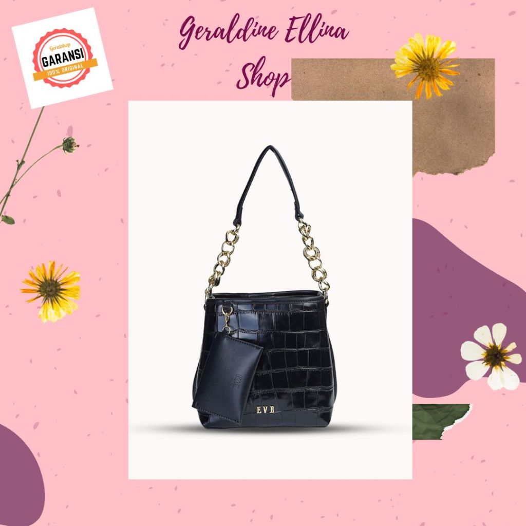 EVB tas wanita FERYN Bucket Bag ORIGINAL