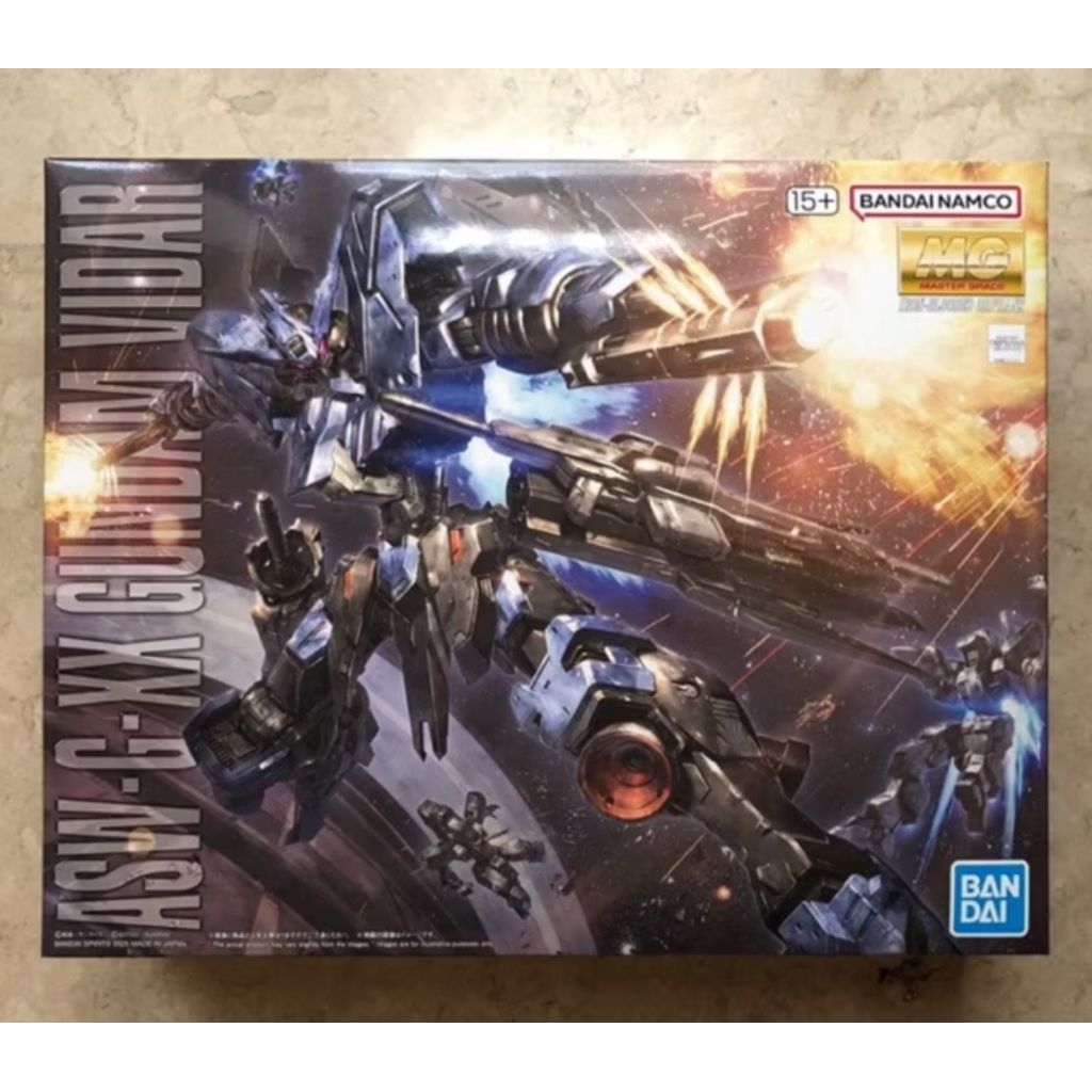 bandai plastik model MG Vidar bukan not barbatos lupus rex (ibo) iron blood orphan mikazuki pbandai 