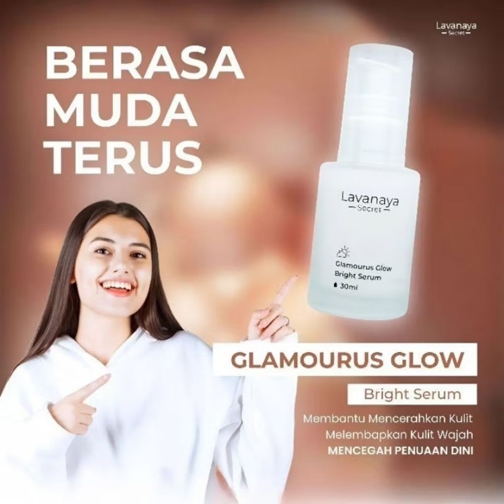 Lavanaya Secret Skincare Variant Glamuorus Glow Bright Serum Original BPOM