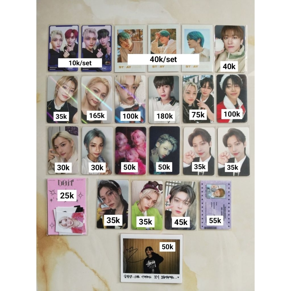 PC Official Stray Kids Felix Lee know I.N Changbin Han Chan Unit Makestar Muplant Appmu Ktown Fankit