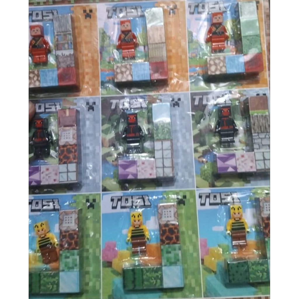 LEGO MINE CRAFT BALOK, HARGA /PCS