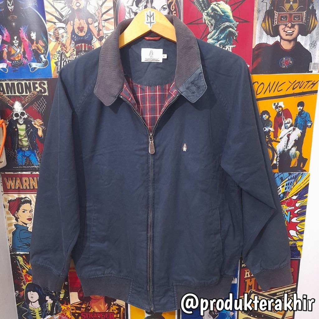 Jaket Harrington Hush Puppies Original