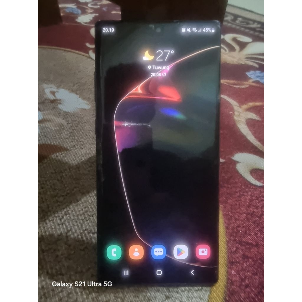 Samsung Note 10 plus minus Ram 12/512gb