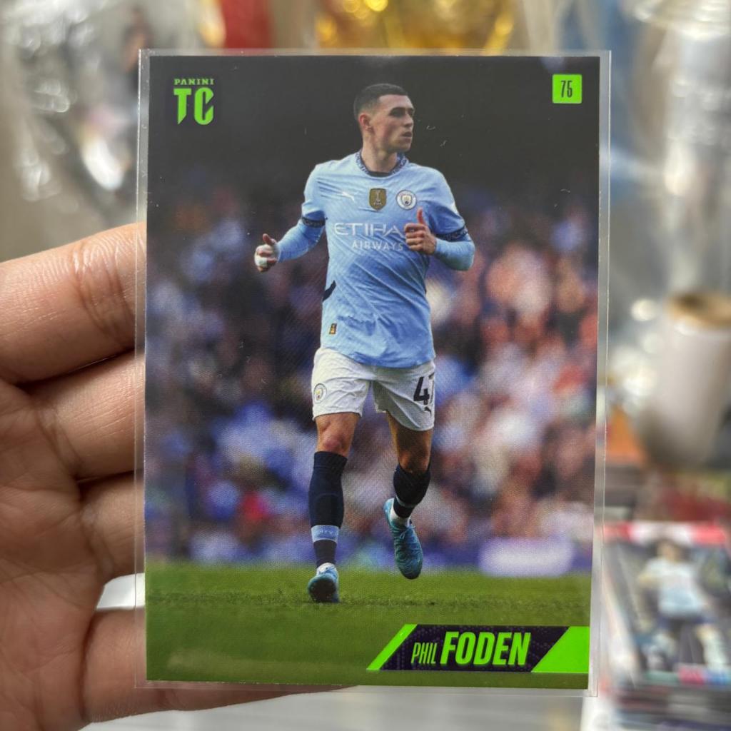 Kartu Bola Foden Manchester City Panini Original