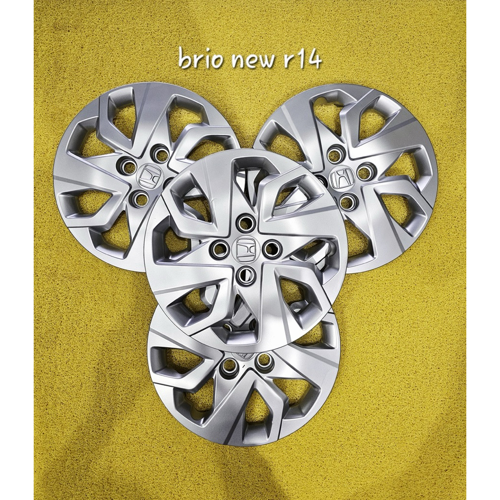 Wheeldop Wildop Honda Brio Bew R14 Original Tutup Velg T120SS Futura Grandmax L300 New Carry Hiace A