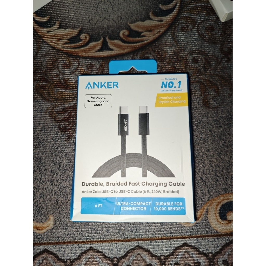 Anker (kabel charger Type C - Type C)