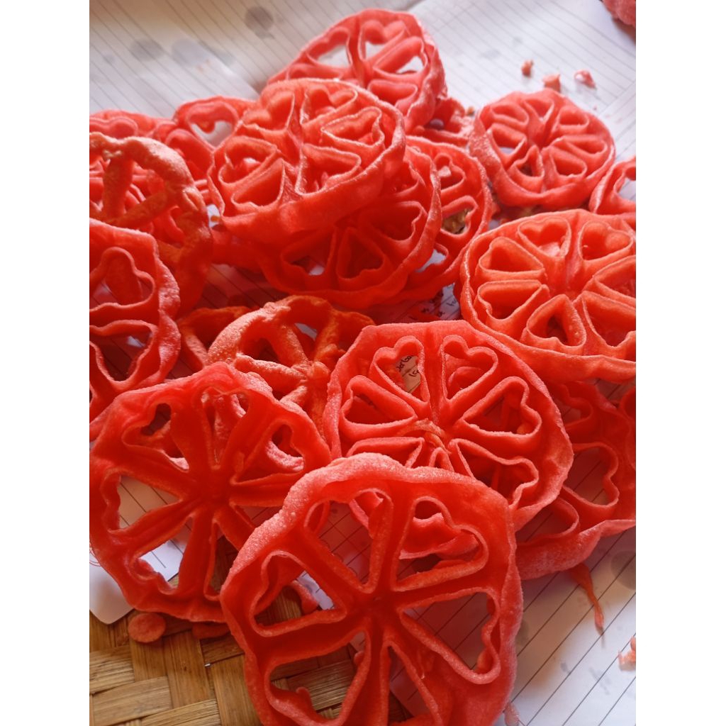 Kue Kembang Goyang Seroja Mini 250 gram - Renyah, Manis, Asin