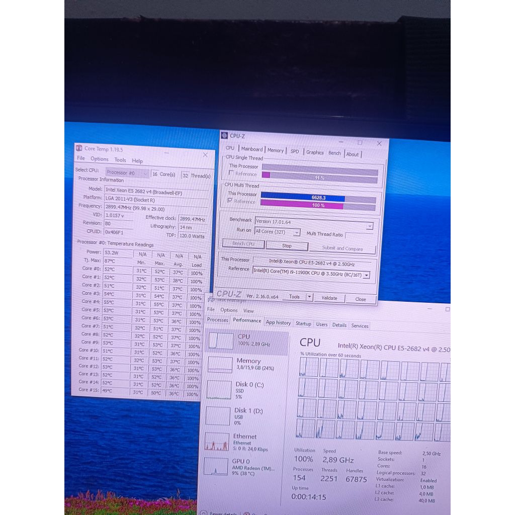 PC GAMING 32 CPU