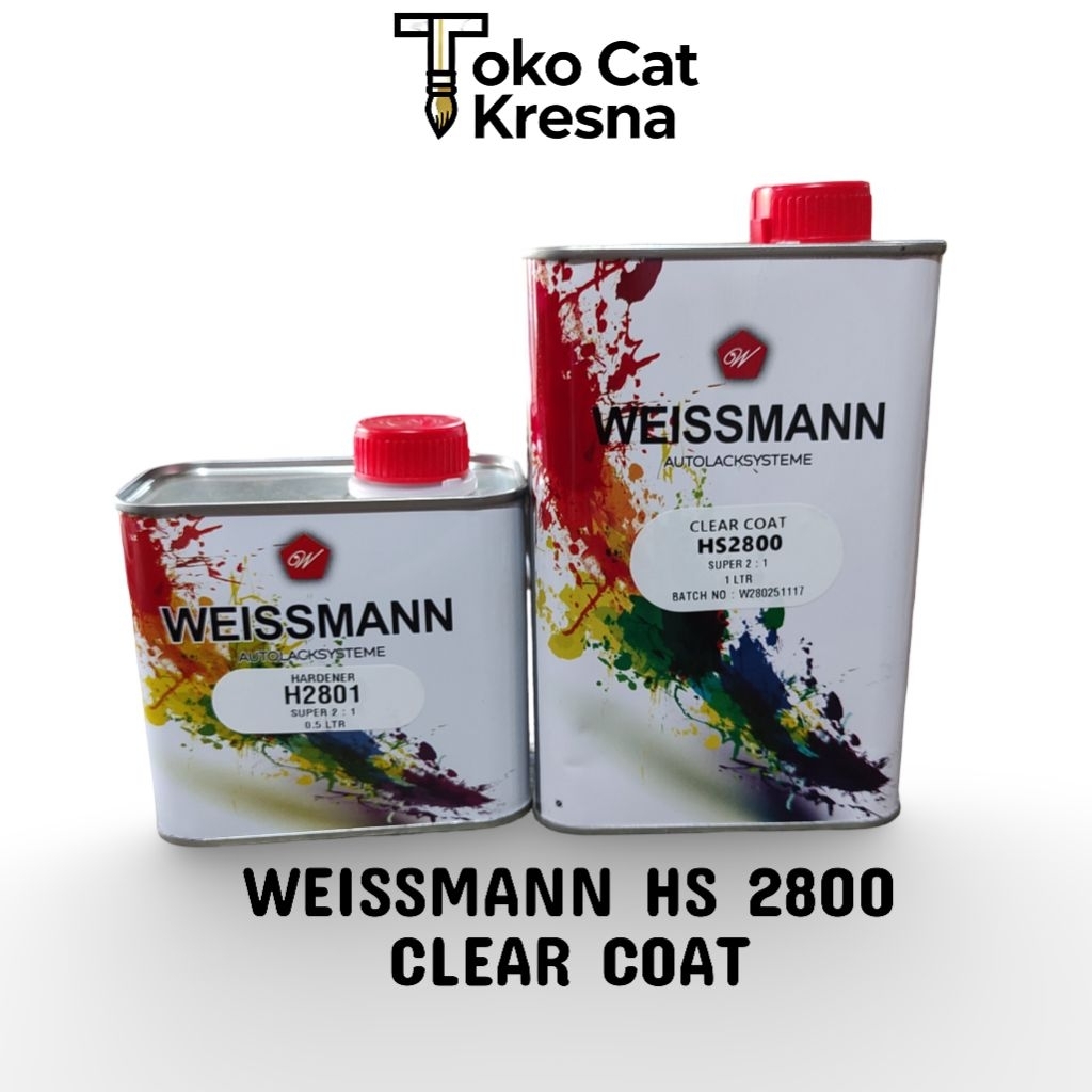 Pernis Weissman hs 2800 Clear Coat Weismann hs 2800 Varnish Mobil Dan Motor
