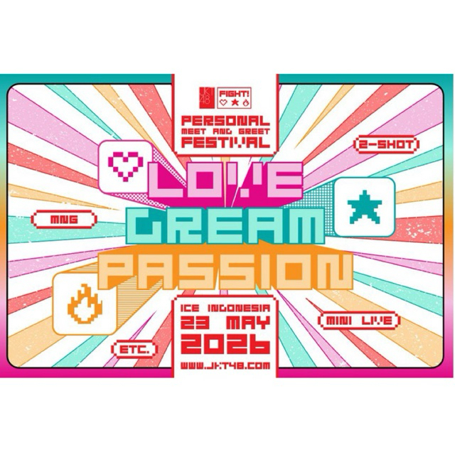 PO Photocard PC Official JKT48 Personal Meet and Greet Festival: LOVE DREAM PASSION