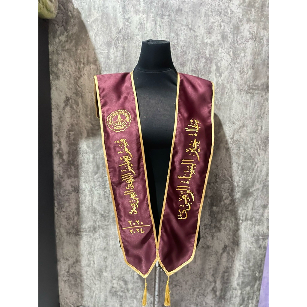 Selempang Leher Exclusive Satin [Selempang Wisuda. Tng]