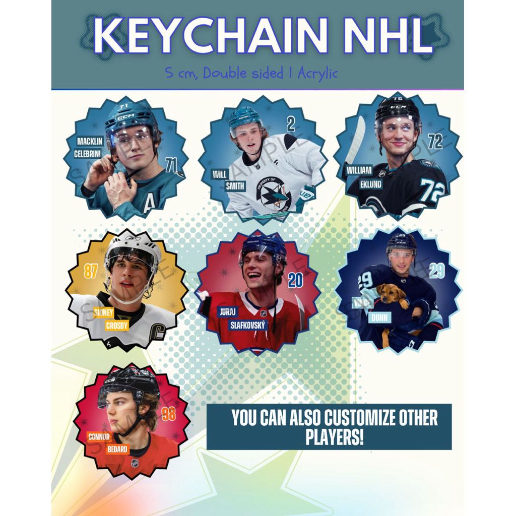 NHL KEYCHAIN
