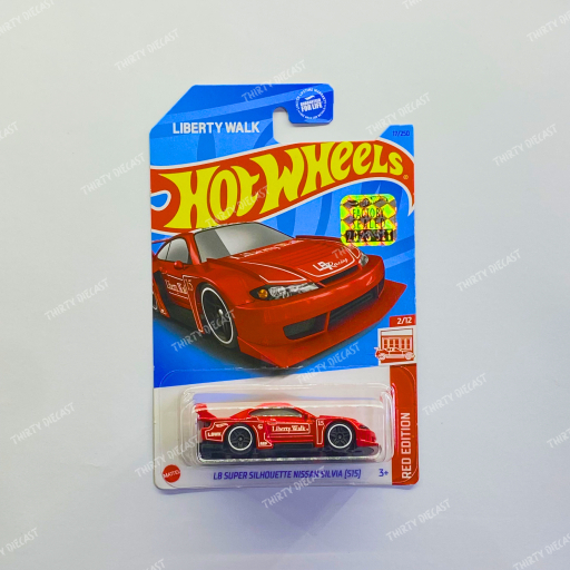 HOTWHEELS LB SUPER SILHOUETTE NISSAN SILVIA S15 LBWK RED EDITION FACTORY SEALED 2023