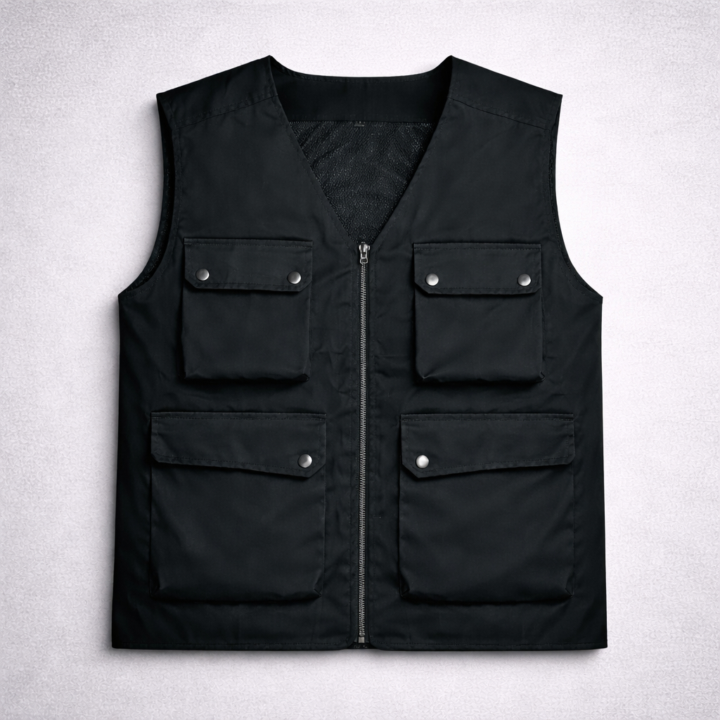 Sudlander Vest polos Drill fabric - Black Tactical