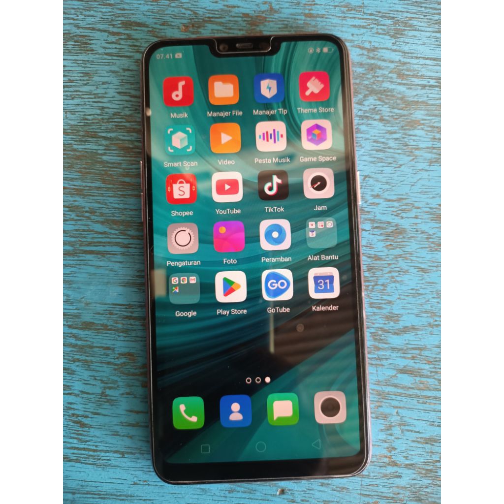 Oppo A3s refurbis ram 6/128 normal