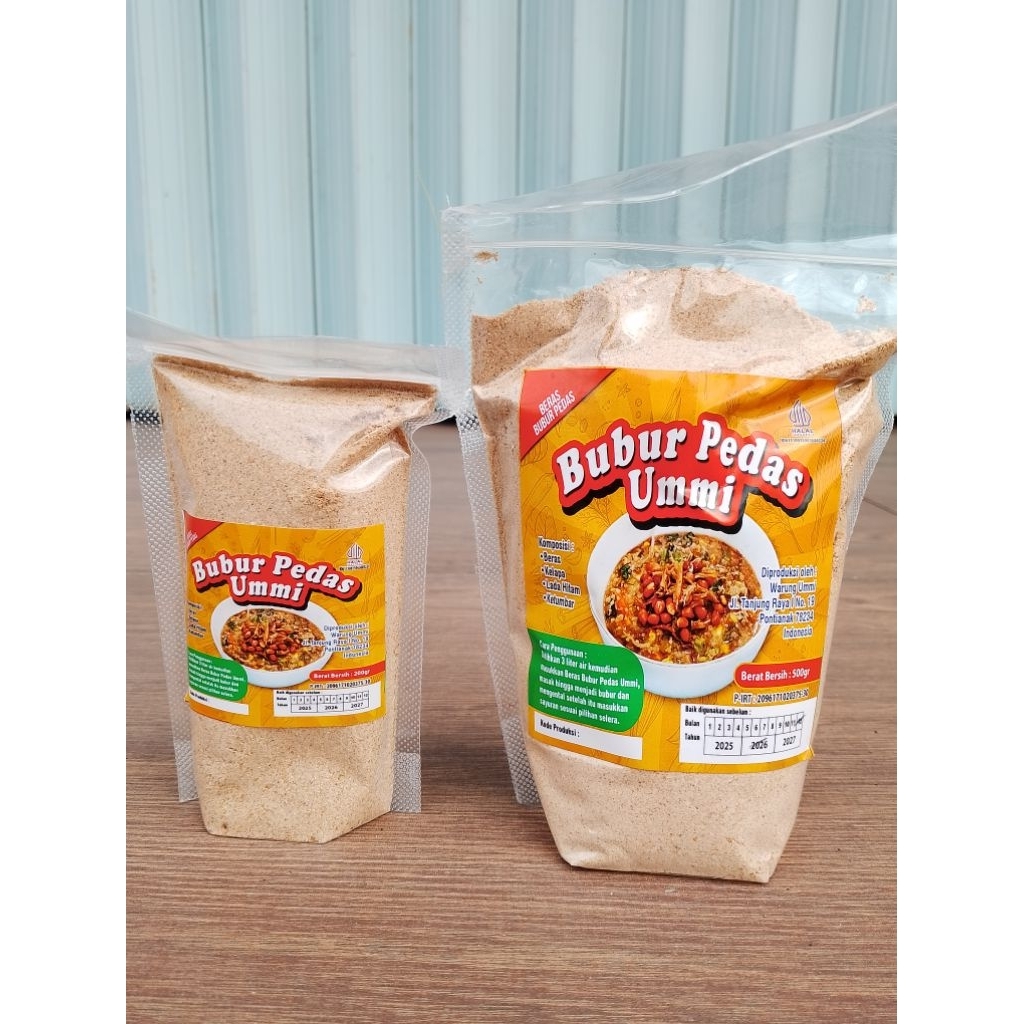 bumbu bubur pedas khas kalimantan