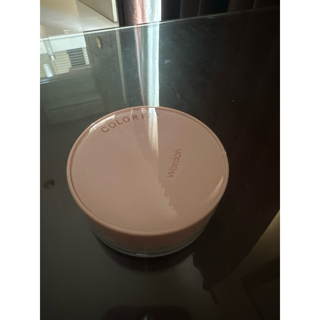 preloved wardah loose powder