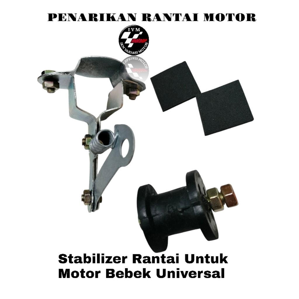 Promo termurah Stabilizer Rantai Untuk Motor Bebek Universal penarikan rantai motor tensioner rantai
