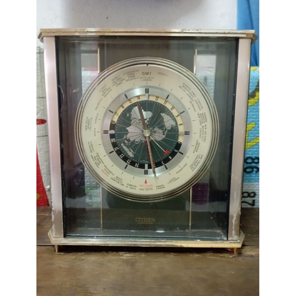 jam citizen gmt meja vintage