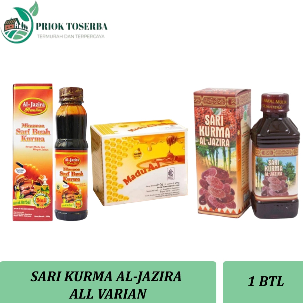 SARI KURMA AL JAZIRA/SARI KURMA AL JAZIRA PREMIUM/MADU AL JAZIRA
