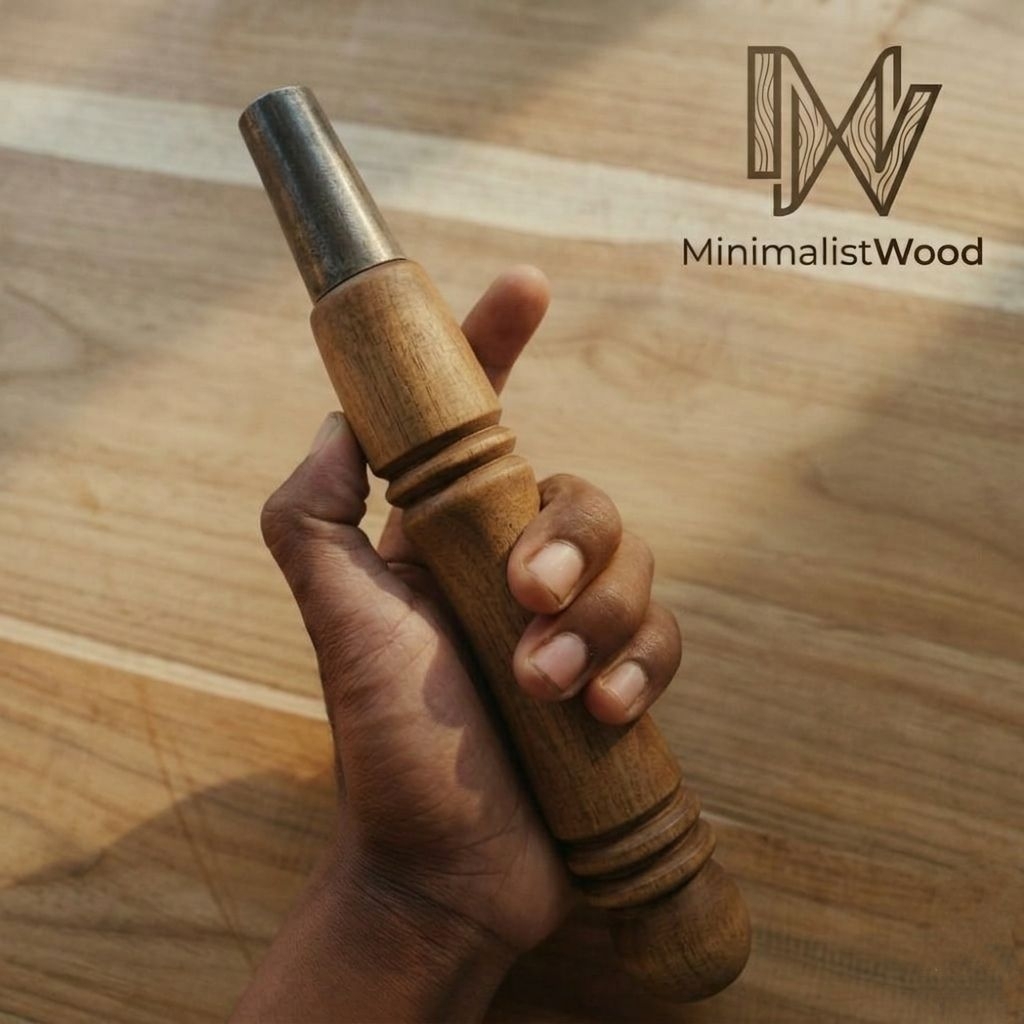 GAGANG garan arit sabit kayu jati motif polyture natural bagus.