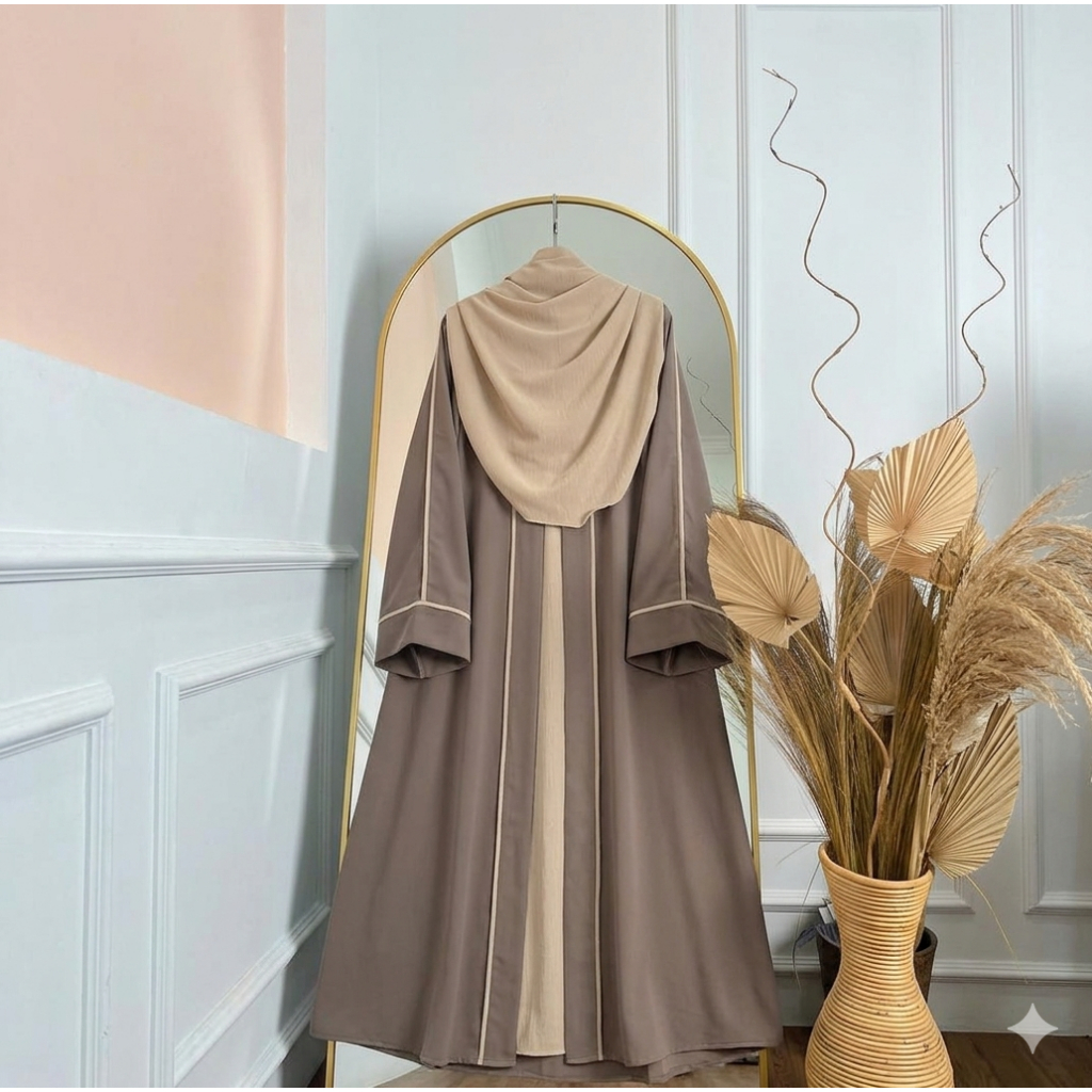 abaya turkey free pasmina gamis dewasa model terbaru cey crinkle premium ukuran S,M,L,XL,XXL
