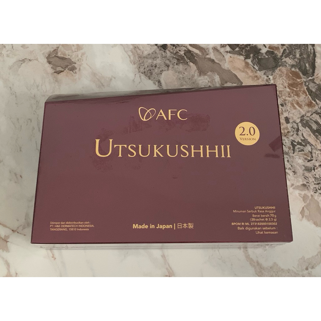UTSUKUSHHII GOLD 100% ORIGINAL