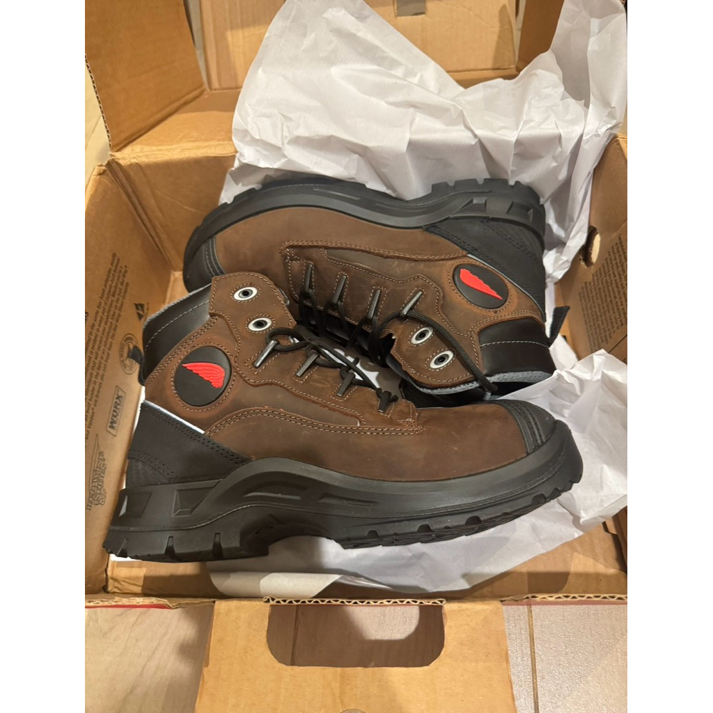 Red Wing 3228 (Size 39) Original Safety Boots Like New 99% – Made in Italy