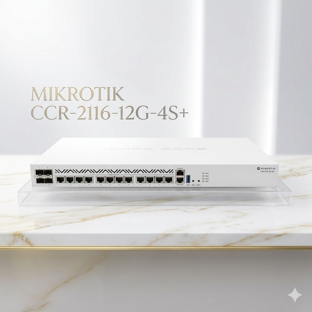 Mikrotik CCR-2116-12G-4Sfp+ NEW
