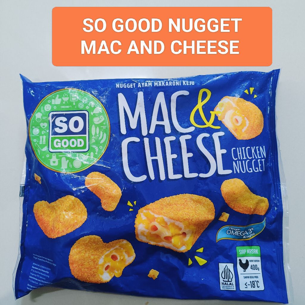 MAC AND CHEESE NUGGET KEJU SO GOOD 400 GRAM
