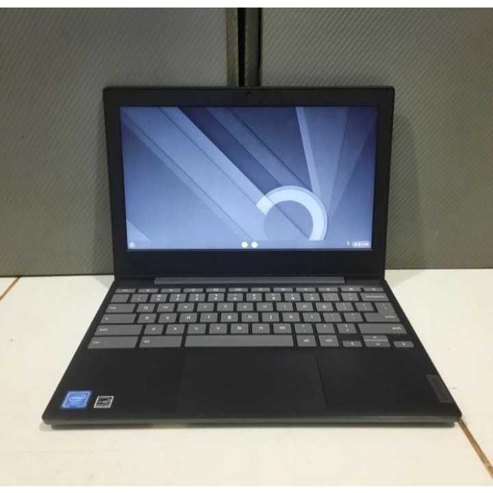 Lenovo chromebook Ideapad Slim 3 || CB11 || GL05, Like New, Seri Baru, Slim, Black  SPESIFIKASI : - 