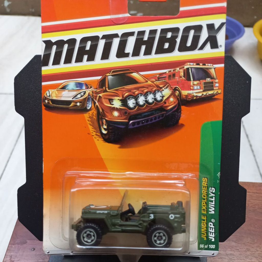 Matchbox Jeep Willy Green Army