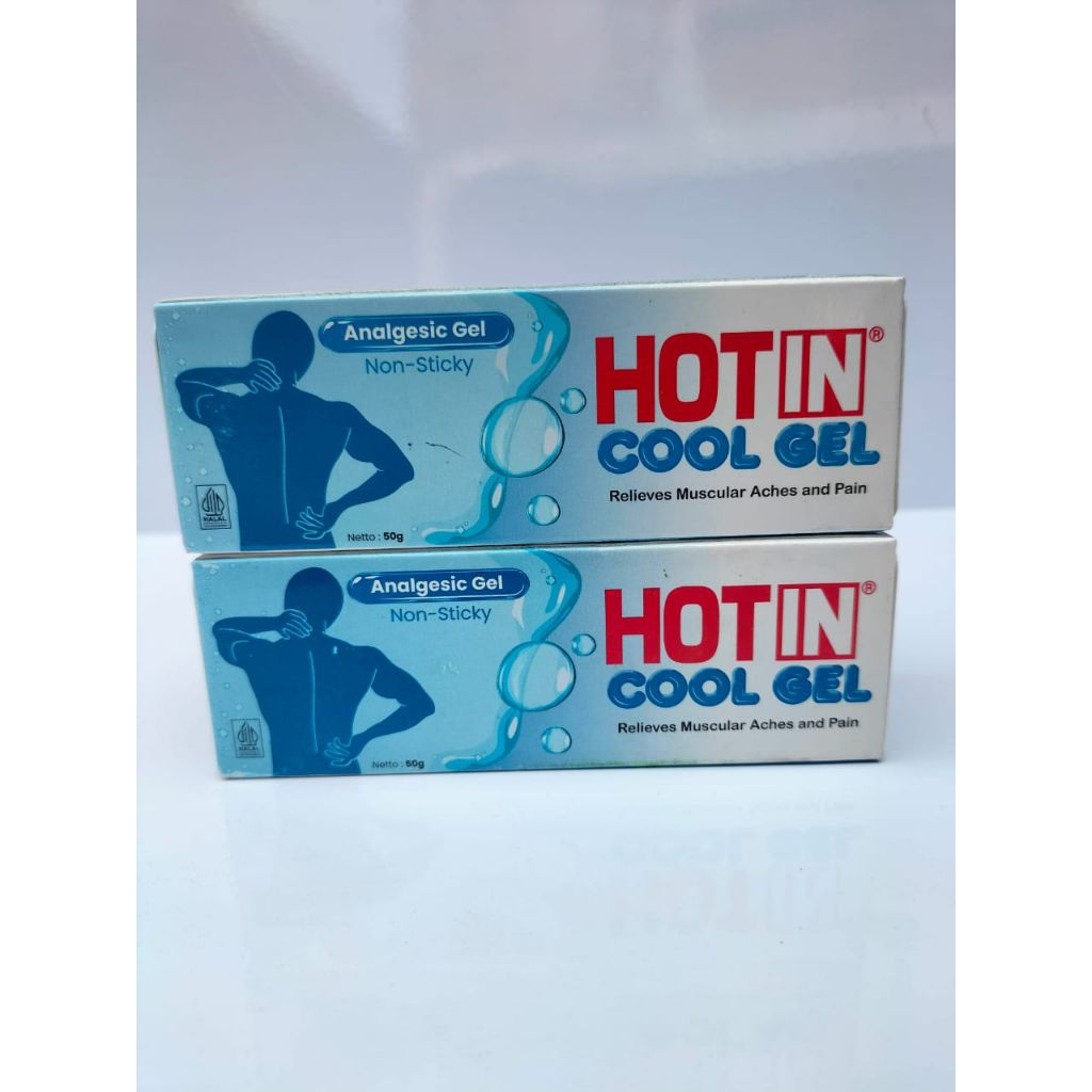 HOT IN Cream Cool Gel 50gr Krim Pendingin Nyeri Otot & Pegal Linu