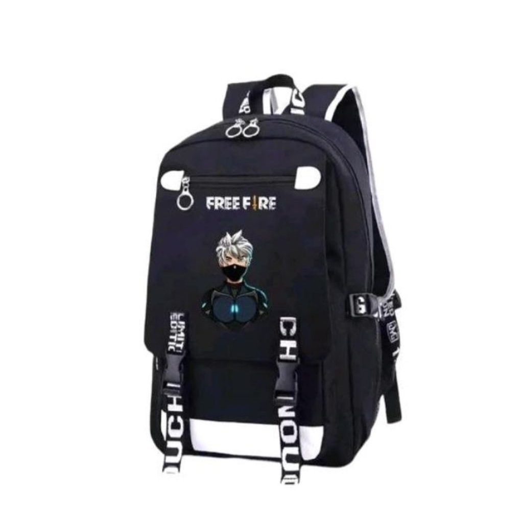 SG BAG-TAS ANAK SEKOLAH-FREE FIRE-TAS ANAK COWOK TK-SD TERKINI