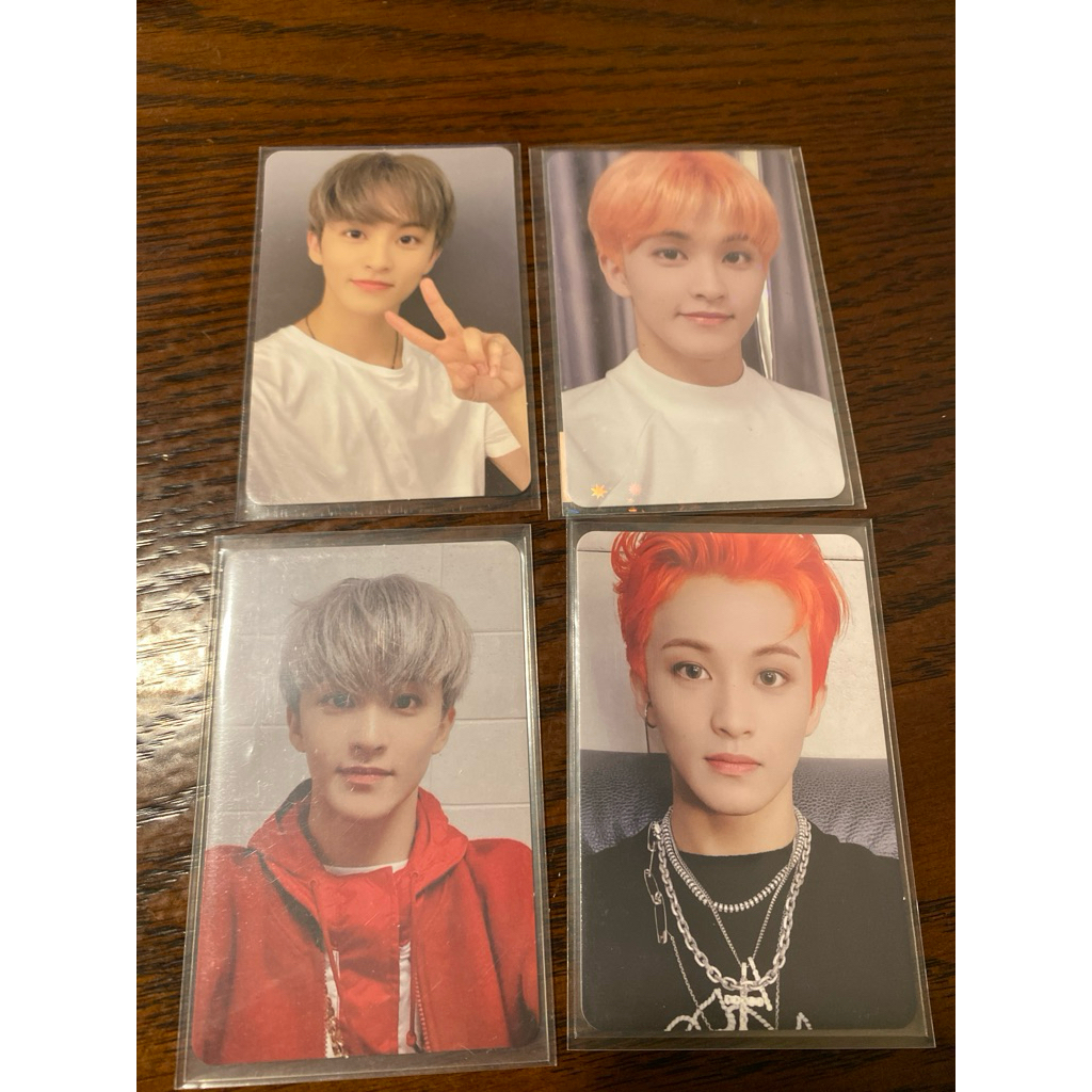Mark NCT Kihno album photocard - past, future, Departure, Arrival