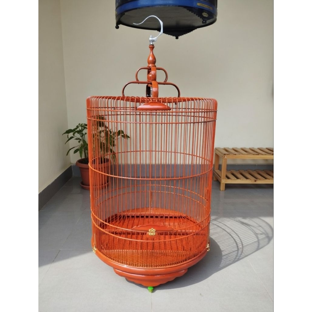 Sangkar Murai batu Ceper Fullset No 1, 2, 3 4 Bambu Berkualitas