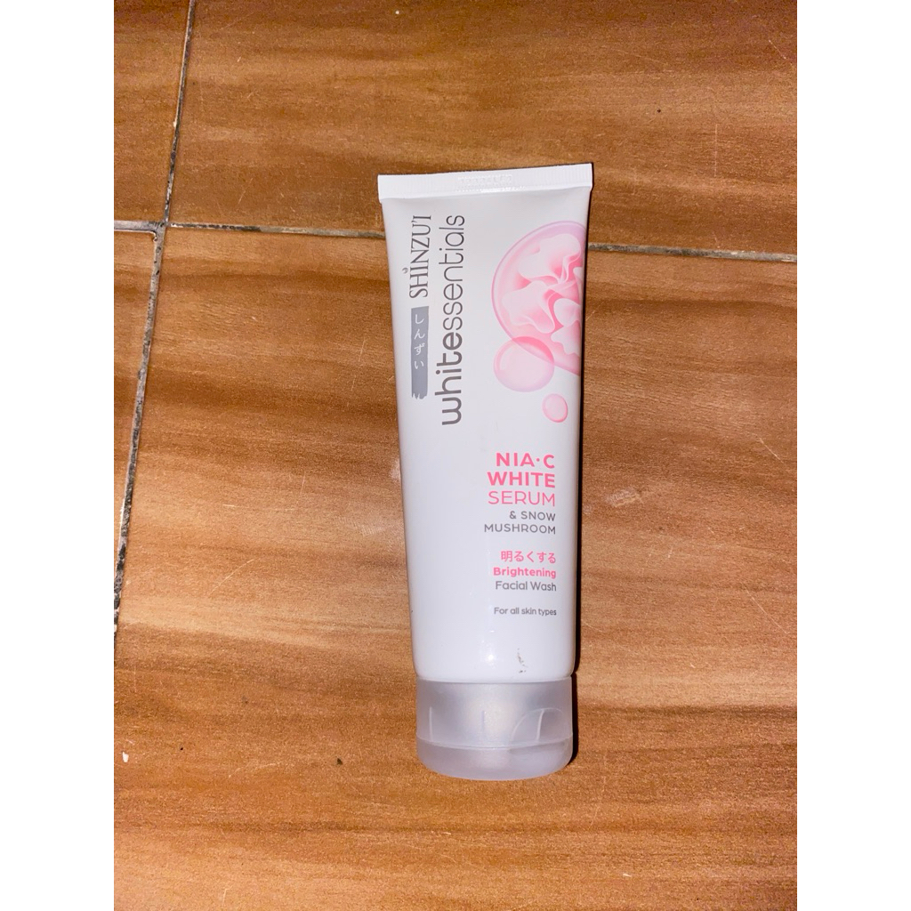 pl Shinzui Face Wash 80ml + 20ml- Mencerahkan Kulit, Mengurangi Jerawat, Mengecilkan Pori, Memudarka