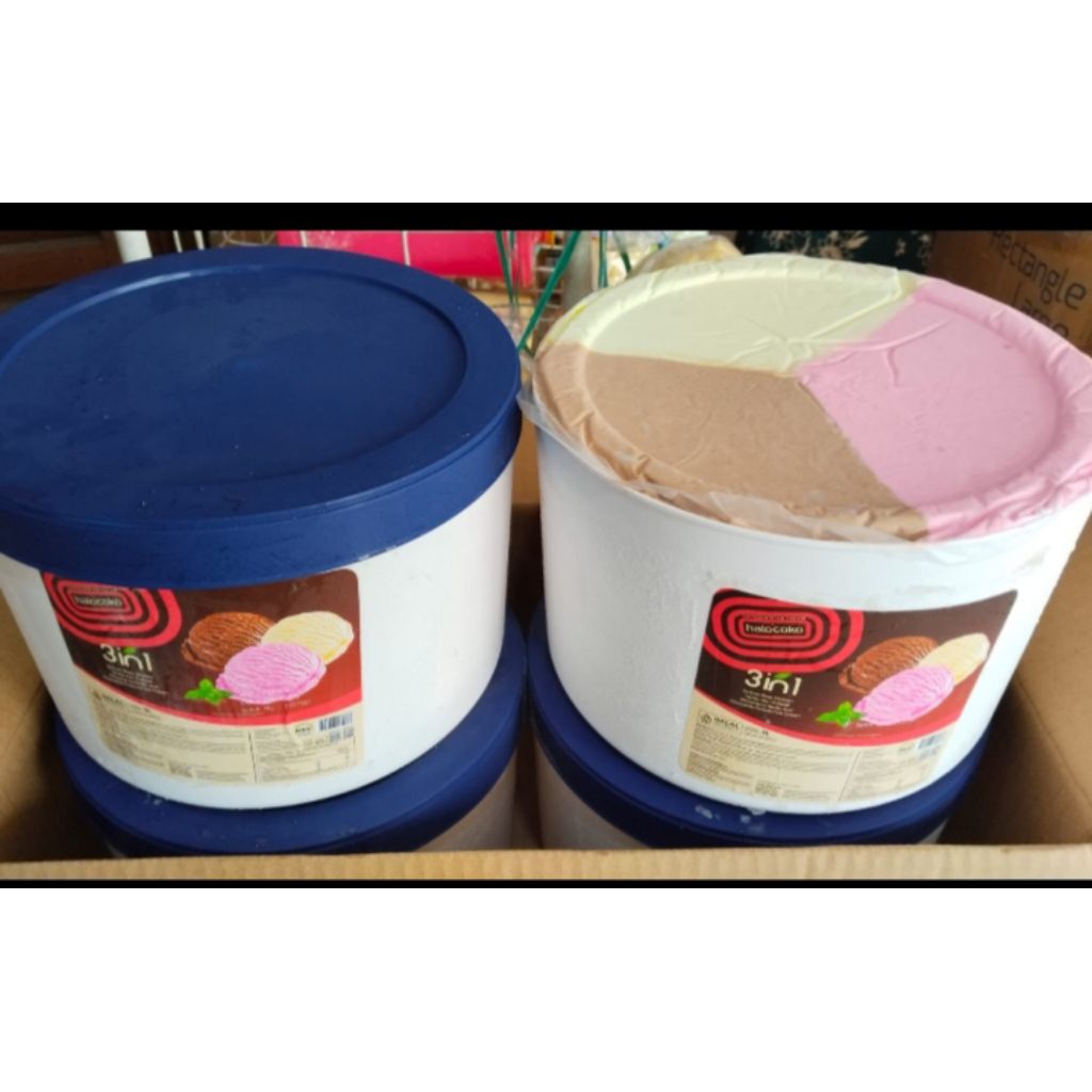 Es Krim AICE 5 Liter Rasa 3-in-1